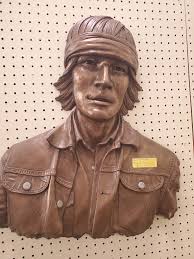 A Copper Lee (Bruce?) at the Georgetown (KY) Peddlers Mall. It is numbered  6 of 200, so there are 199 more of these replete with Lee jean rivets. 2.  Here is a