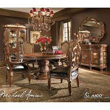 Villa Valencia Round Dining Room Set Round Dining Room Sets Dining Room Table Set Round Dining Room