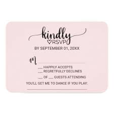 Blush Simple Calligraphy Song Request Rsvp Card Zazzle Com Rsvp Wedding Cards Wording Rsvp Wedding Cards Wedding Card Wordings
