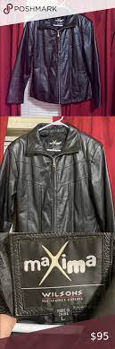 Wilsons Maxima Leather Coat Leather Coat Wilsons Leather Jacket Leather