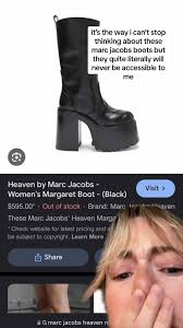 the heaven by Marc Jacobs margaret boot lives rent free