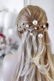 Carla Bridal Hair Pins Pearl Hairpin Bridal Pearls Pearl Hair Pins Pearl Comb Pearl Headpiece Jonida Ripani Made In Italy Decorative Hair Pins Pearl Hair Pins Bridal Hair Pins