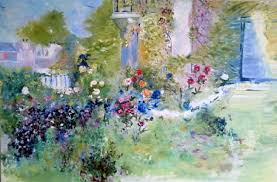 Tableau Peinture : Jardin - Galerie-Creation