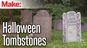 Diy Foam Tombstones Halloween Tombstones Tombstone Diy Halloween Props