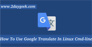 In the pop up click continue. Translate Shell A Tool To Use Google Translate From Command Line In Linux 2daygeek