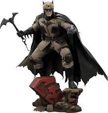 Black And Red Batman Toy Dc Comics Premium Format Figure Batman Red Son Batman Figures Batman Batman Collectibles