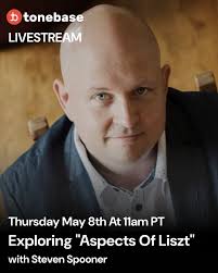 Join us for a special livestream event with pianist and Liszt authority  Steven Spooner as he unveils the story behind his epic 10-volume CD series,  Aspects of Liszt. This extraordinary project, released