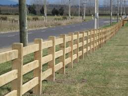Next postnext nz retaining walls. Post And Rail 3 Rail Fences Boundaryline New Zealand