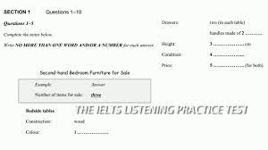 Road To Ielts Listening Test 3 Section 1 British Council With Subtitles Answers Youtube