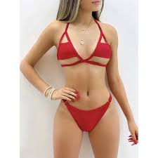 Biquini De Tule Transparente Calcinha De Fita Sem Bojo Forrado Top Fixo Shopee Brasil