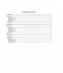 Table Of Contents Templates 8 Free Printable Word Excel Pdf Formats Samples Examples Forms Table Of Contents Template Table Of Contents Word Template