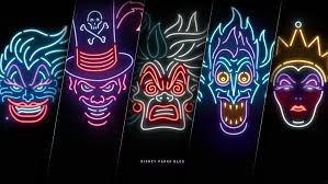 Celebrate early with exclusive wallpaper art featuring the iconic disney parks treat 2020 Halloween Villains Wallpaper Desktop Ipad Disney Parks Blog