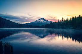 Magical Sunrise On Trillium Lake Oregon Beautifulnature Naturephotography Photography Earthporn Trillium Lake Beautiful Photography Nature Lake Landscape