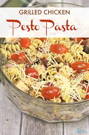 Grilled Chicken Pesto Pasta Salad Recipe Recipe Pesto Pasta Salad Recipe Grilled Pesto Chicken Pesto Chicken Pasta