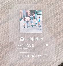 Nheadphones and music, notes, hearts. Spotify Glass Artwork Tik Tok Glass Art Photo Frame Etsy Glass Artwork Wedding Frame Gift Musical Wall Art