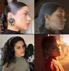 A reminder that Katie is te first playable female in GTA Not Lucia . Both  women are of Hispanic descent and possibly The Lucia was inspired by the  original