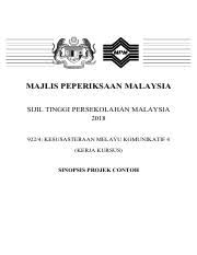 Maka wan empuk dan wan malini pun hairan melihat hal padinya itu. 5 6116301654506602621 Pdf Majlis Peperiksaan Malaysia Sijil Tinggi Persekolahan Malaysia 2018 922 4 Kesusasteraan Melayu Komunikatif 4 Kerja Kursus Course Hero