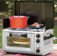 Pizza Under The Stars Camping Oven Stove Combo Camping Stove Portable Oven Stove Oven