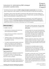 Have you asked yourself the tough questions? Https Www Gmc Uk Org Media Documents Rt Instructions For Administering Gmc Colleague And Patient Questionnaires Dc7532 Pdf 60944814 Pdf