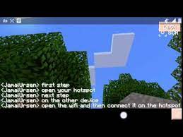 If you're using an iphone, you can do this in settings > personal hotspot. How To Play Multiplayer In Mcpe Using Hotspot Youtube