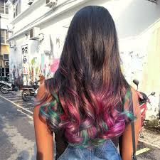 Do you want to go lighter or darker? Mermaid Hair At Number76 Colored Hair Ends Colored Hair Tips Kids Hair Color
