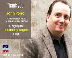 John Porro Pledges to Support Term Limits