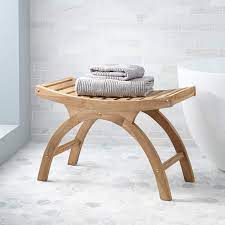 large teak arched shower stool ada compliant teak shower stool shower stool teak shower bench