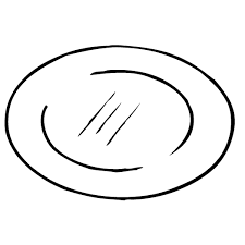 Temos milhares de desenhos para colorir gratuitos para crianças. Desenho De Prato Para Colorir Tudodesenhos