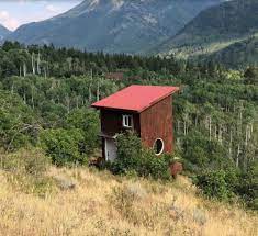 Land for sale in colorado. Tiny Mountain Cabin On 1 18 Acres In Colorado For Sale
