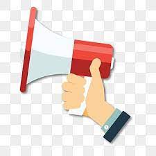 Free Message And Megaphone Loudspeaker With Speech Bubble Attention Clipart Advertising Alert Png And Vector With Transparent Background For Free Download Banner Design Megaphone Prints For Sale