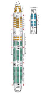 Premium Economy B747 400 Config 2 Lufthansa Seat