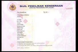 The issuing of the number plates is regulated and administered by the malaysian road transport department (malay: No More Car Registration Card Issue By Jpj