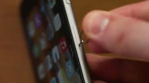 This video shows you how to insert a nano sim card into the apple iphone 6 or iphone 6s and iphone 6 plus or iphone 6s plus and can also be replicated on the. Iphone 6 6 Plus How To Insert Remove A Sim Card On Make A Gif