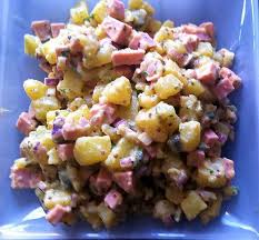 La Meilleure Recette De Salade Pommes De Terre Cornichons Et Cevelas Sauce Moutarde Balsamique L Essayer C Est L Salade Pomme De Terre Recette Salade Pomme