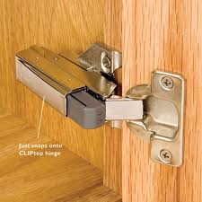 After building and installing thousands of kitchen cabinet doors i know cabinet quality is impacted by both the right soft close hinges and drawer slides. Blumotion Soft Close Hinge Adapter 973a In 2021 Hinges Soft Close Hinges Garage Workshop Organization Ideas