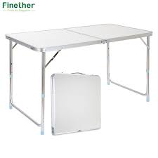 finether portable table pliante en aluminium table ultralegere a hauteur reglable pour neolyo com hem foldable picnic table aluminum folding table outdoor folding table