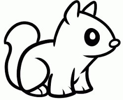 Also draw a curved line on the left side of the eye. How To Draw A Chipmunk For Kids Step 5 Animal Drawings Fish Drawings Easy Animal Drawings