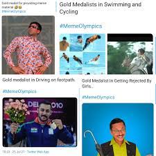 The extremely graphic nature of the clip, as well as the soundtrack accompaniment of lovers theme by hervé roy. Desi Twitter Is Awarding Gold Medals In Hilarious Meme Olympics On Twitter
