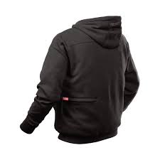 Milwaukee M12 Heated Hoodie Red Gray Black