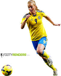 Sweden's seven goal scorers so far are: Kosovare Asllani Football Render 13808 Footyrenders