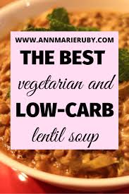 Comfort Food Low Carb Lentil Soup With Coconut Milk In 2020 Lentil Soup Lentils Coconut Milk Soup
