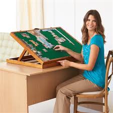 I hated to see the clutter from an unfinished jigsaw puzzle and i hated not having our dining room table. My New Addiction Why Didn T Someone Warn Me Between Naps On The Porch