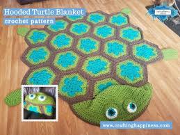 Beach themed crochet afghan patterns. 2in1 Turtle Hooded Blanket Crochet Pattern Crafting Happiness