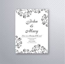 Click party invitations to see a list of party invitation card thumbnails. Decorative Floral Wedding Invitation Card Design Vector 305564 Vector Art At Vecteezy