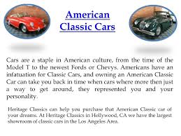 Weekly car meet up at bob's big boy diner in burbank, ca. Ppt American Classic Cars For Sale Powerpoint Presentation Free Download Id 1442537