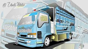  7 Ide Truk Carrter Stiker Mobil Truk Besar Truk