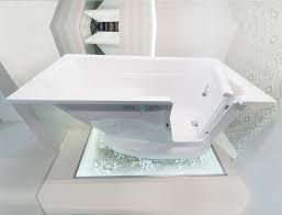 Like we´ve mentioned before, they were specially designed for people with any kind of disability because these people tend to lose their balance, for example when stepping into a tub. Modern Walk In Bath For Stylish Bathroom Smooth Baths