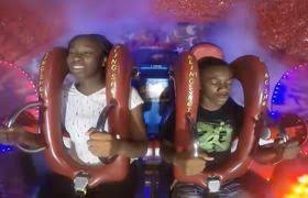 ▻please like , comment and. Girl Excited On Sling Shot Ride Videos Metatube
