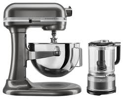 Ensemble Mini Hachoir Kitchenaid Batteur Sur Socle Professional 5 Serie Plus Graphite Liquide Canadian Tire