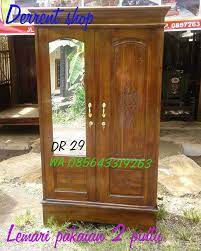 Pada umumnya cara menghitung biaya pembuatan lemari pakaian adalah dengan harga per meter persegi dan dikalihkan dengan jumlah volume dari lemari yang hendak dibuat. Jual Lemari Pakaian 2 Pintu Akasia Lemari 3 Pintu Meja Makan Dll